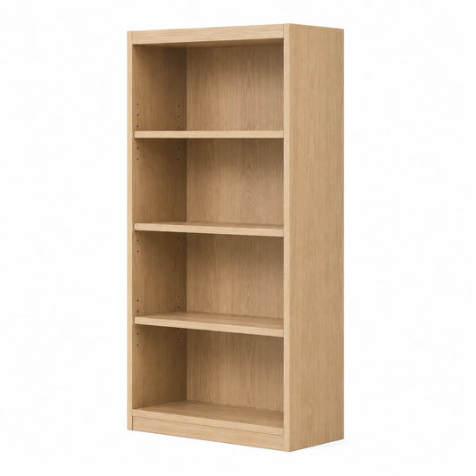 Bibliothèque en bois avec 4 étagères