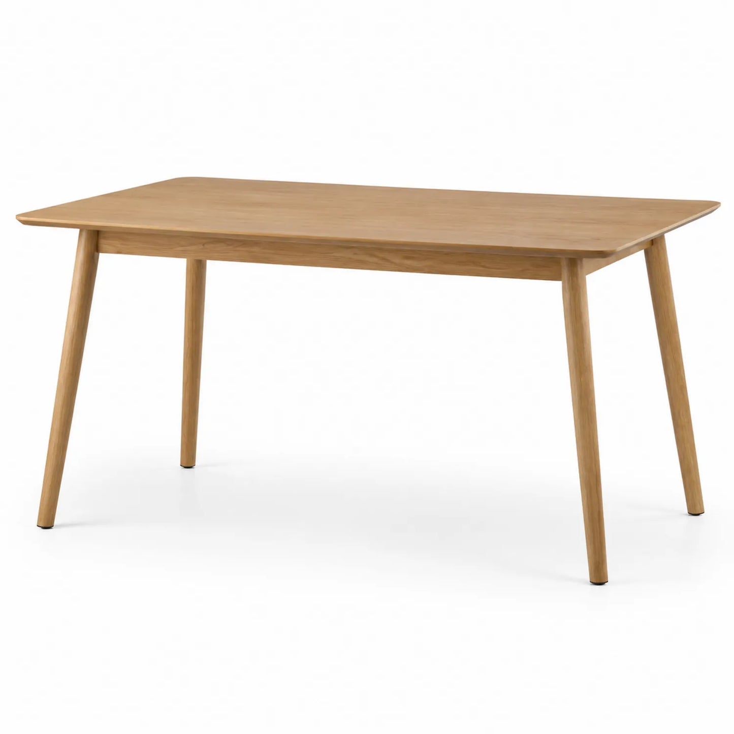 Table à manger en bois de chêne 140x80 cm